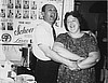 Steve III and Gwen Kender in Kender's 1950s